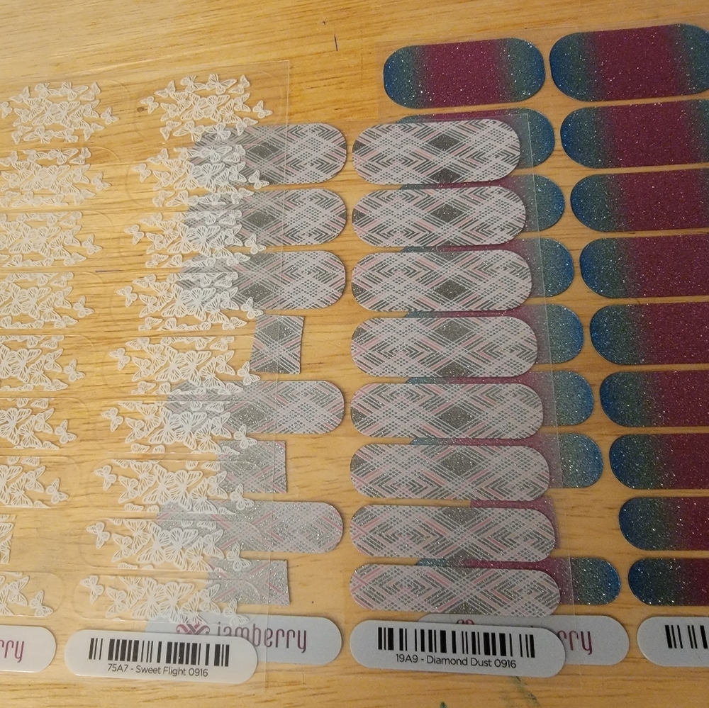 Jamberry nail wrap lot